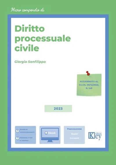 Diritto processuale civile 2023