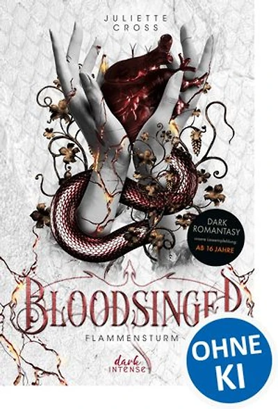 Flammensturm (Band 2) - Bloodsinger: Spannende Fortsetzung der feurigen Dark Romantasy - Mächtige Blutmagierin meets Drachenwandler