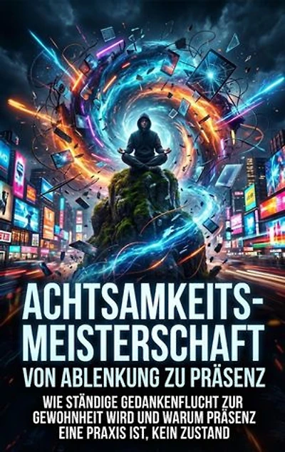 Achtsamkeits-Meisterschaft: Von Ablenkung zu Präsenz: Wie ständige Gedankenflucht zur Gewohnheit wird und warum Präsenz eine Praxis ist, kein Zustand