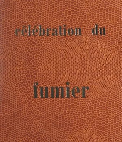 Célébration du fumier