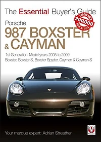 Porsche 987 Boxster & Cayman: 1st Generation. Model years 2005 to 2009: Boxster, Boxster S, Boxster Spyder, Cayman & Cayman S