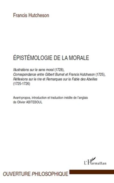 Epistémologie de la morale - illustrations sur le sens moral