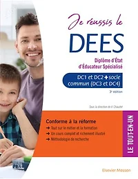 Je réussis le DEES. Diplôme d'État d'éducateur spécialisé: Socle commun + option