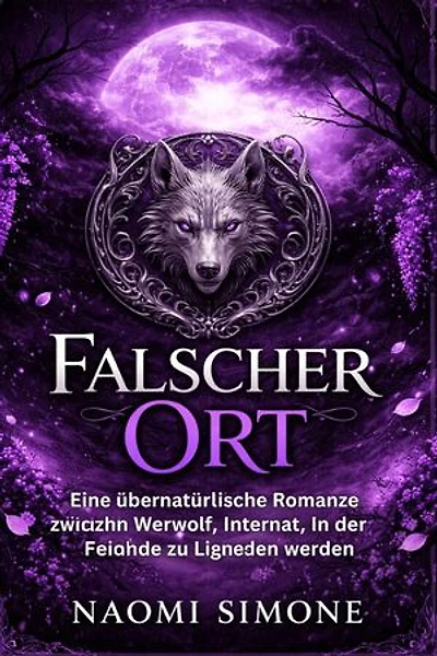Falscher Ort: Eine übernatürliche Romanze zwischen Werwolf, Internat, in der Feinde zu Liebenden werden