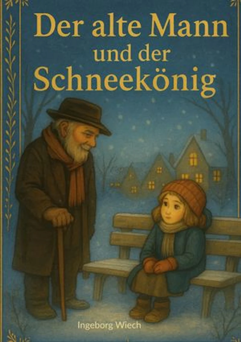 Der alte Mann und der Schneekönig: Märchenbuch
