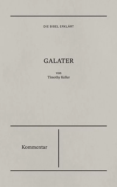 Galater - Kommentar