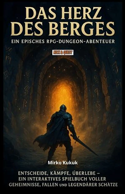 Das Herz des Berges: Ein episches RPG-Dungeon-Abenteuer: Entscheide, kämpfe, überlebe – ein interaktives Spielbuch voller Geheimnisse, Fallen und legendärer Schätze