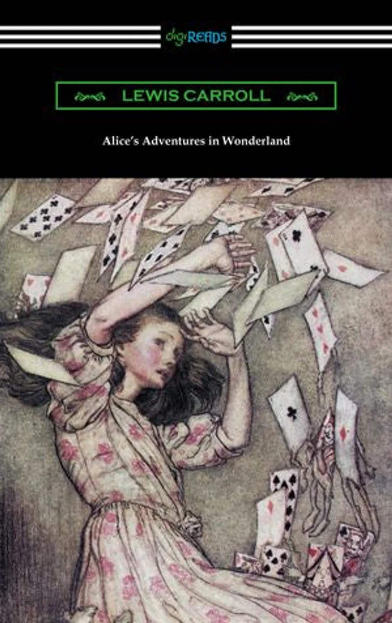 Alice's Adventures Wonderland (Illustrated by Arthur Rackham)