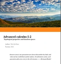 Advanced calculus I-2: Topological properties and function spaces
