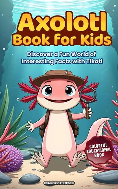 Axolotl Book for Kids: Discover a Fun World of Interesting Facts with Tikotl: A colorful educational book for curious kids ages 8–12