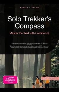Solo Trekker's Compass: Master the Wild with Confidence: Master backcountry first aid, navigation without GPS & trip planning. Learn emergency signaling, lightweight gear, wildlife encounter tips & weather risk assessment for personal security on trails.