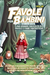 Favole per Bambini: Una grande raccolta di favole e fiabe fantastiche. (Vol.28) Storie della buonanotte uniche, divertenti e rilassanti, in grado di trasmettere tanti valori e far appassionare alla lettura
