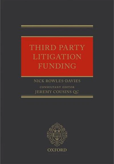 Third Party Litigation Funding