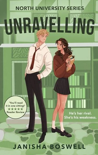 Unravelling: An academic rivals-to-lovers romance with sizzling tension and forced proximity, perfect for fans of Hannah Grace Elle Kennedy.