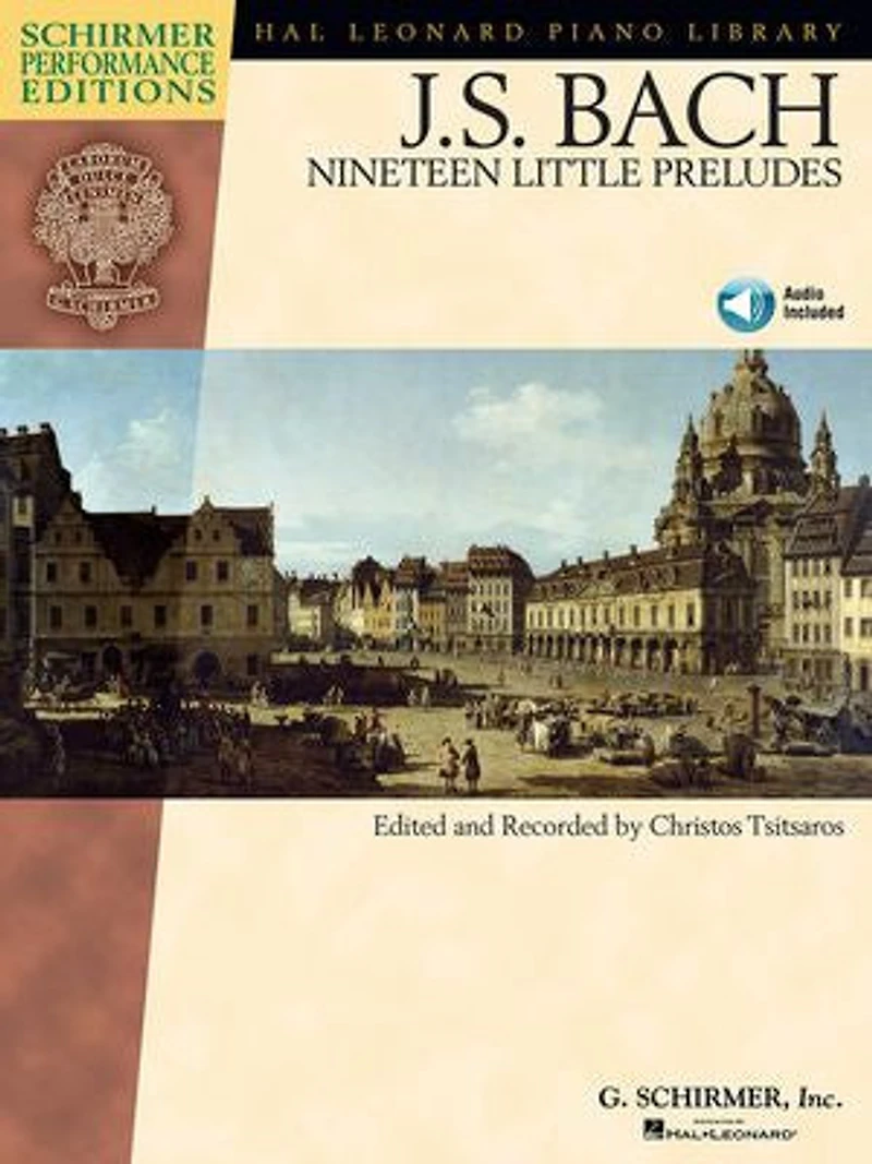 Johann Sebastian Bach - Nineteen Little Preludes: With Online Audio Of Performances Schirmer Performance Editions