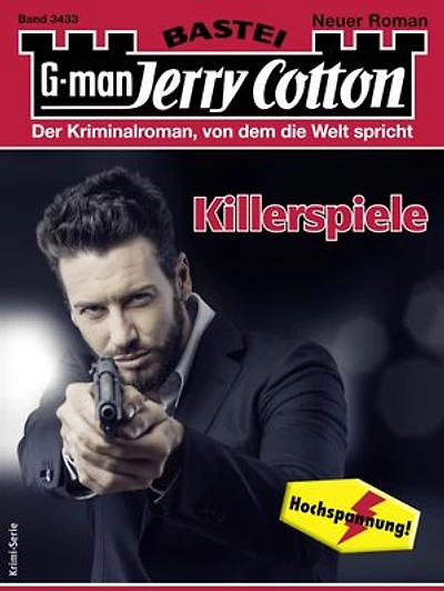 Jerry Cotton 3433: Killerspiele