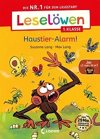 Leselöwen 1. Klasse - Jim ist mies drauf - Haustier-Alarm!: Die Nr. 1 für den Lesestart - Mit Leselernschrift ABeZeh - Erstlesebuch für Kinder ab 6 Jahren
