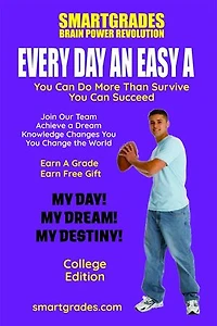 EVERY DAY AN EASY A Study Skills (College Edition) SMARTGRADES BRAIN POWER REVOLUTION: In 24 Hours, Students Achieve Academic Success! 5 Star Reviews!
