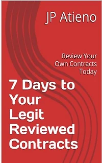7 Days to Your Legit Reviewed Contracts: review your own contracts today