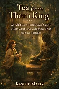Tea for the Thorn King: An Adult Cozy Romantasy of Gentle Magic, Quiet Power, and a Green-Flag Monster Romance