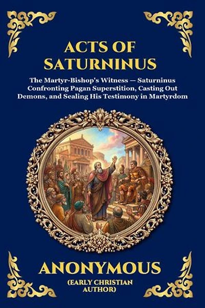 Acts of Saturninus: The Inspiring Early Christian Account of Martyrdom - A Powerful True Story of Unbreakable Faith and Defiance Against the Roman Empire (Large Print Deluxe Edition For Easy Reading)