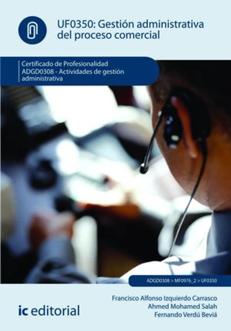 Gestión administrativa del proceso comercial. ADGD0308