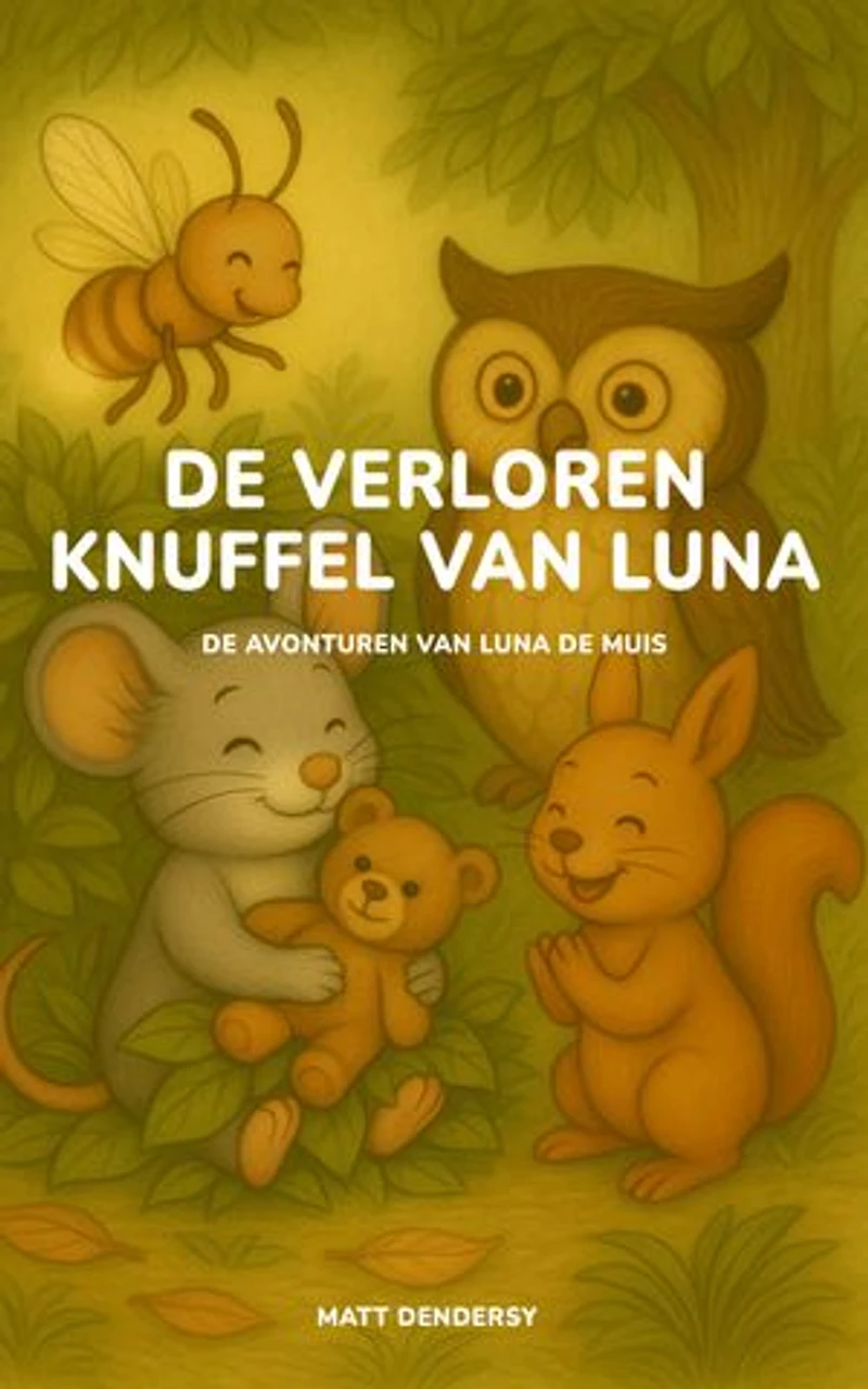 De Verloren Knuffel van Luna: Een hartverwarmend prentenboek over vriendschap, hoop en zoeken naar wat je lief is