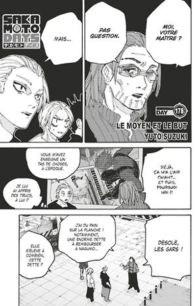 Sakamoto Days - Chapitre 178: Le moyen et le but