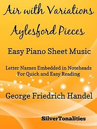 Air With Variations Aylesford Pieces - Easy Piano Sheet Music