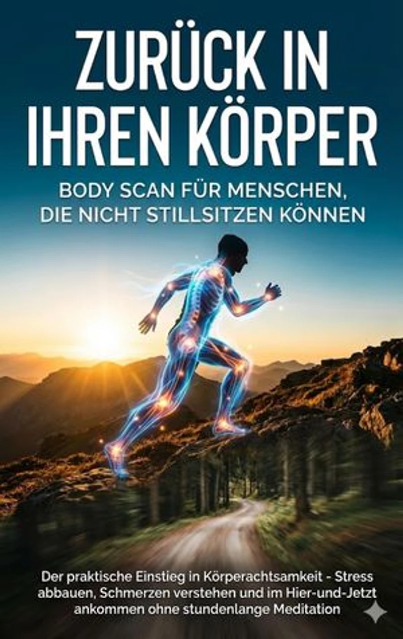 Zurück in Ihren Körper: Body Scan für Menschen, die nicht stillsitzen können: Der praktische Einstieg in Körperachtsamkeit - Stress abbauen, Schmerzen verstehen und im Hier-und-Jetzt ankommen ohne stundenlange Meditation