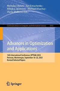 Advances Optimization and Applications: 14th International Conference, OPTIMA 2023, Petrovac, Montenegro, September 18-22, Revised Selected Papers