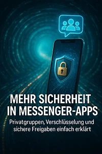 Mehr Sicherheit in Messenger-Apps: Privatgruppen, Verschlüsselung und sichere Freigaben einfach erklärt