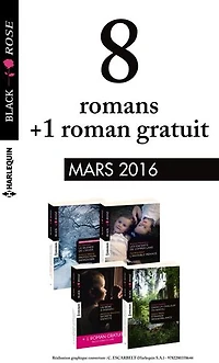 8 romans Black Rose + 1 gratuit (n°377 à 380 - Mars 2016)
