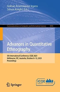 Advances Quantitative Ethnography: 5th International Conference, ICQE 2023, Melbourne, VIC, Australia, October 8-12, Proceedings