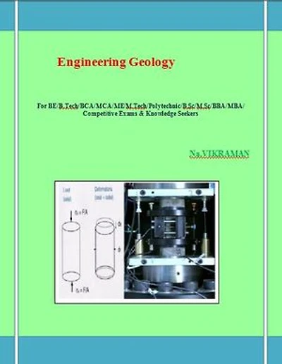 Engineering Geology: For BE/B.TECH/BCA/MCA/ M.TECH/Diploma/B.Sc/M.Sc/MA/ BA/Competitive Exams & Knowledge Seekers