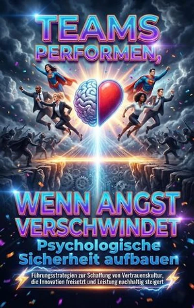 Teams performen, wenn Angst verschwindet: Psychologische Sicherheit aufbauen: Führungsstrategien zur Schaffung von Vertrauenskultur, die Innovation freisetzt und Leistung nachhaltig steigert