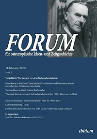 Forum für osteuropäische Ideen- und Zeitgeschichte: Jahrgang 24,1