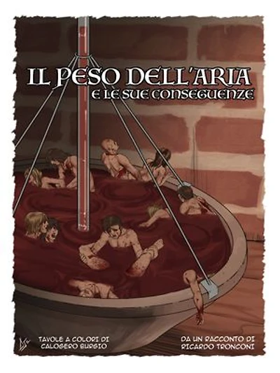 Il peso dell'aria: fumetto a colori