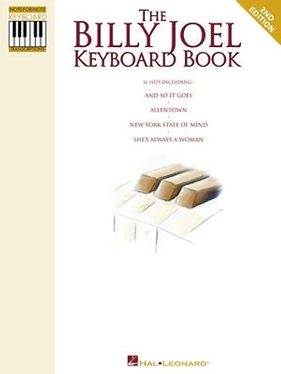 The Billy Joel Keyboard Book: Note-for-Note Transcriptions