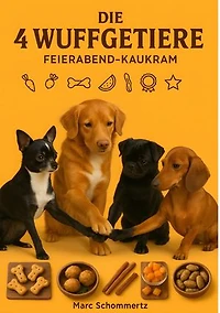 Die 4 Wuffgetiere - Feierabend-Kaukram: 30 kreative Rezepte für selbstgemachte Hundesnacks