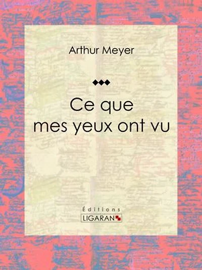 Ce que mes yeux ont vu