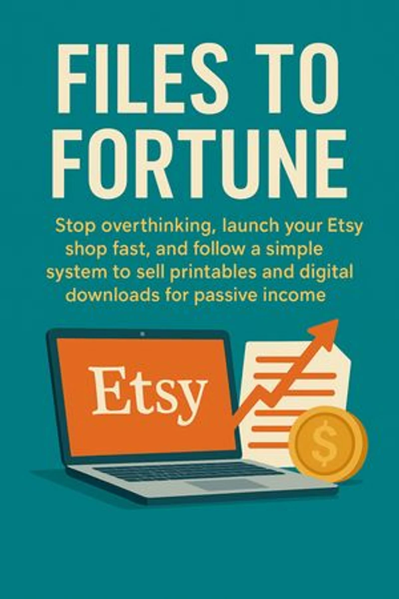 Files to Fortune: Stop overthinking, launch your Etsy shop fast, and follow a simple system to sell printables and digital downloads for passive income