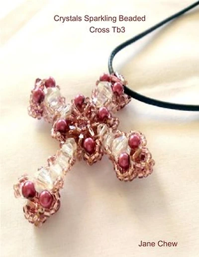 Crystals Sparkling Beaded Cross Tb3