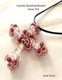 Crystals Sparkling Beaded Cross Tb3