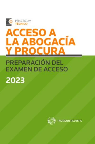 Acceso a la Abogacía y Procura. Preparación del examen de acceso 2023