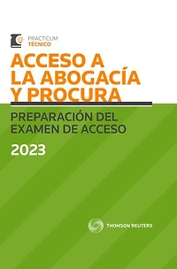 Acceso a la Abogacía y Procura. Preparación del examen de acceso 2023