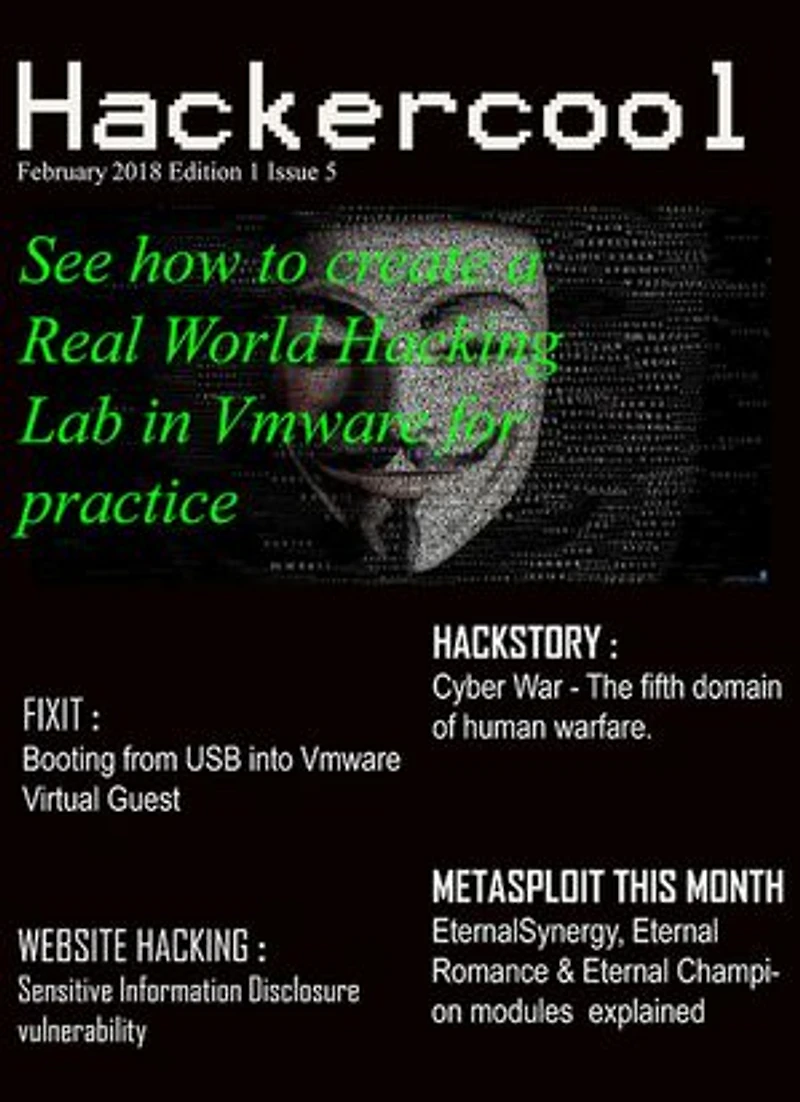 Hackercool Magazine Feb2018 Issue: 1, #5