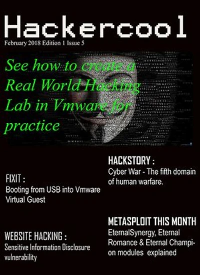 Hackercool Magazine Feb2018 Issue: 1, #5
