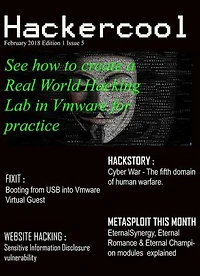 Hackercool Magazine Feb2018 Issue: 1, #5