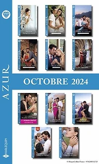 Pack mensuel Azur - 11 romans + 1 titre gratuit (Octobre 2024)